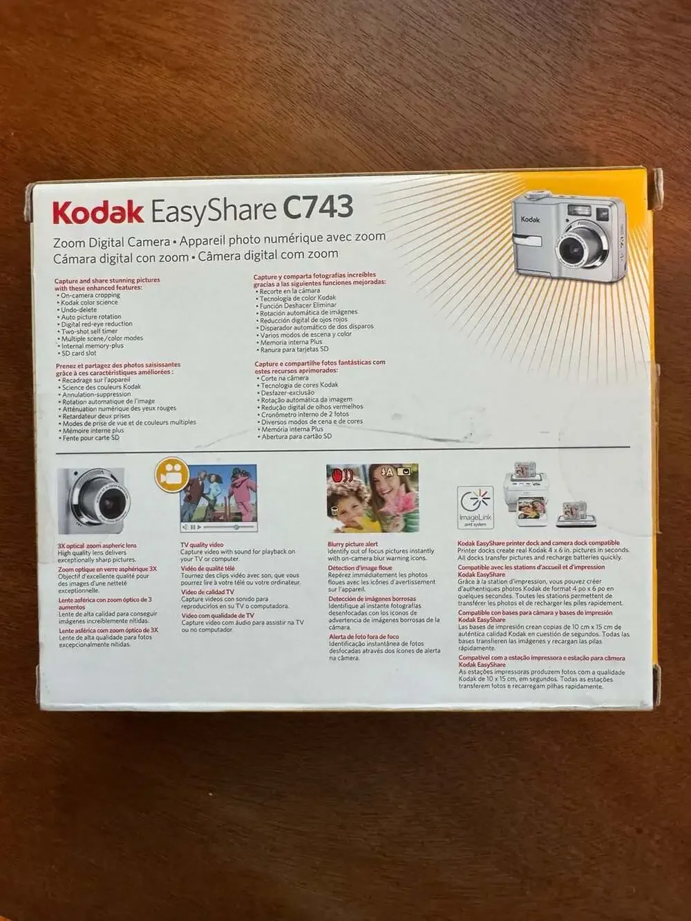 Kodak easyshare c743